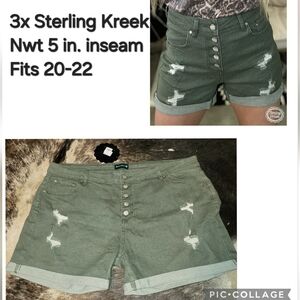3x Sterling Kreek Shorts